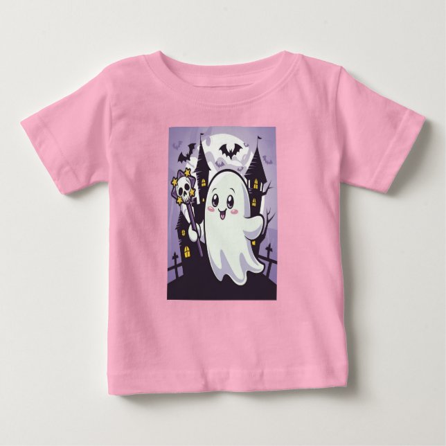Camiseta De Bebé Poster ghoberita con un juguetón juguetón (Anverso)