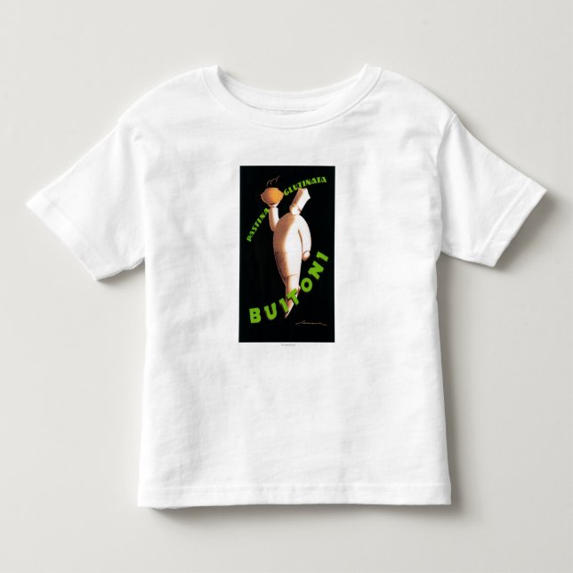 Camiseta De Bebé Poster promocional de las pastas de Buitoni (Anverso)