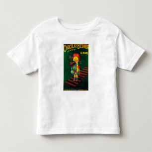 Camiseta De Bebé Poster promocional del chocolate de Besnier