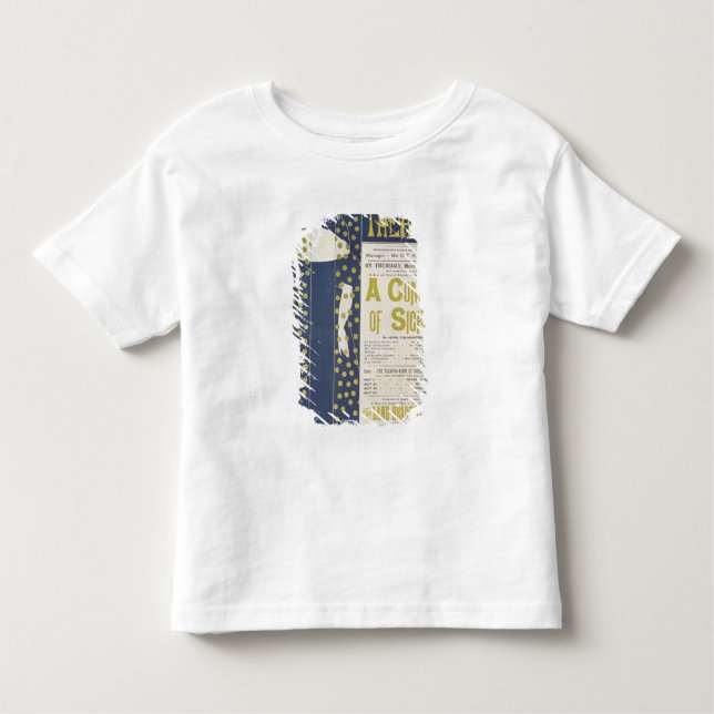 Camiseta De Bebé Poster publicitando una comedia de suspiros (Anverso)