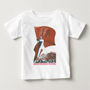 Camiseta De Bebé Posters de la propaganda de Unión Soviética de l
