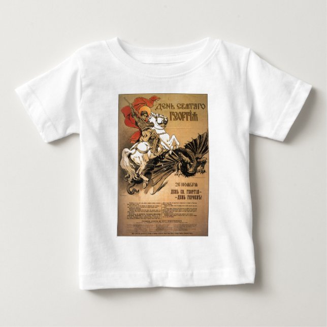 Camiseta De Bebé Posters de la propaganda de Unión Soviética de la (Anverso)