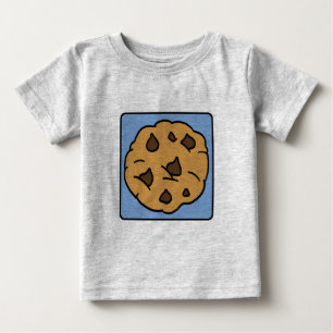 Camiseta De Bebé Postre de la galleta de microprocesador de