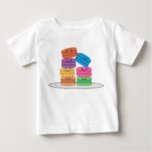 Camiseta De Bebé Postre dulce francés de la galleta de los