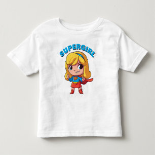 Camiseta De Bebé Postura adorable de Supergirl