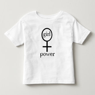 Camiseta De Bebé Potencia chica