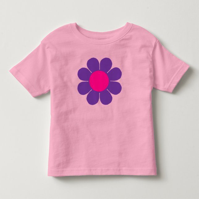 Camiseta De Bebé Potencia de flor (Anverso)