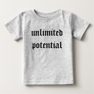 Camiseta De Bebé potencial ilimitado
