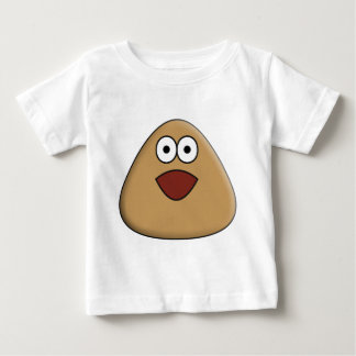 Camiseta De Bebé Pou emocionada - Camiseta bebé