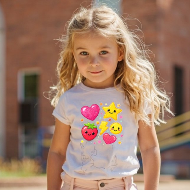 Camiseta De Bebé Power Pals™ Icon Mix Toddler T-Shirt – Cute Stars, (Subido por el creador)
