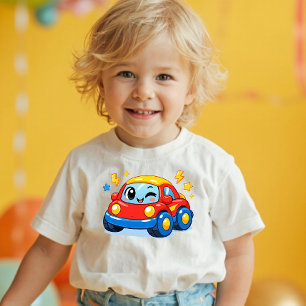 Camiseta De Bebé Power Pals™ Zoomy Car Toddler T-Shirt – Racin Cute