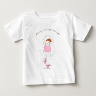 Camiseta De Bebé Practice Makes Perfect Pirouettes Kid's Tee