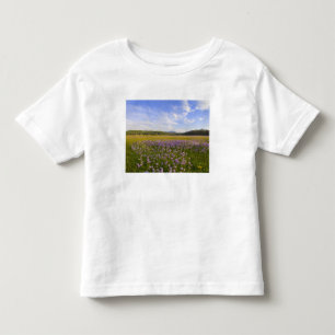 Camiseta De Bebé Prado de flores silvestres de penstemon en el 2