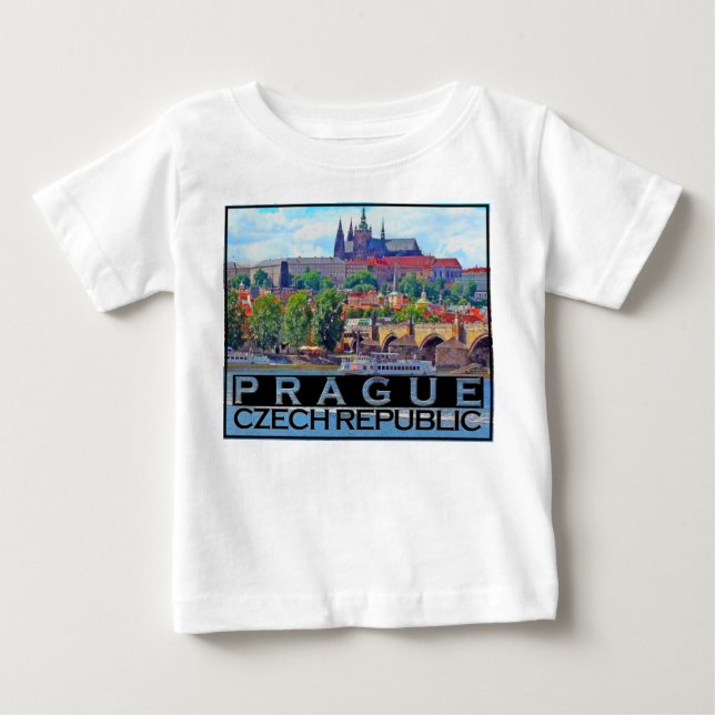 Camiseta De Bebé Praga (Anverso)
