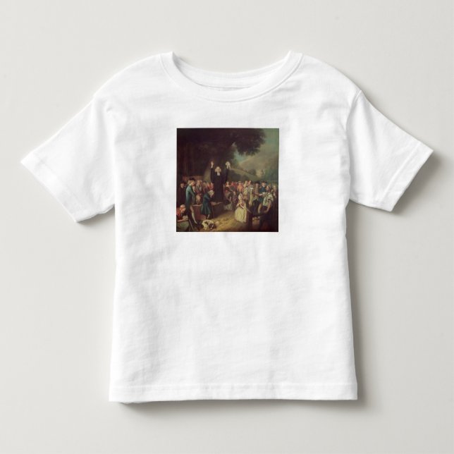 Camiseta De Bebé Predicación de George Whitefield (Anverso)