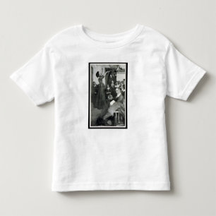 Camiseta De Bebé Predicando Anne Hutchinson en su casa en Boston