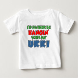 Camiseta De Bebé Prefiero Colgar Con Ukki