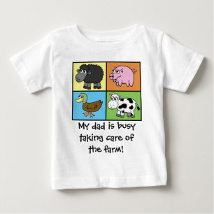 Camiseta De Bebé ¡Prefiero ser agricultor! (agricultura virtual)