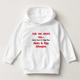 Camiseta De Bebé Pregúnteme acerca de mis alergias de la lechería y