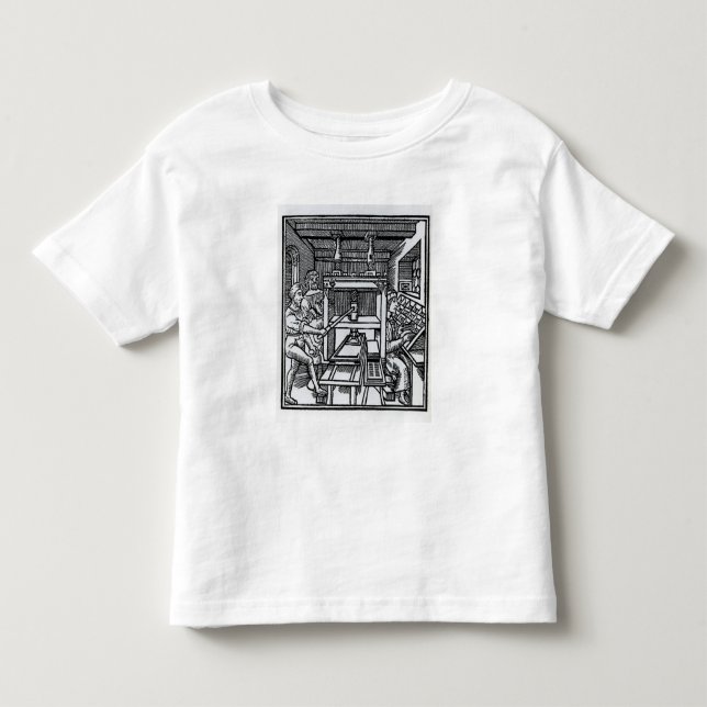 Camiseta De Bebé Prensa (Anverso)