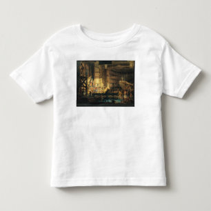 Camiseta De Bebé Preparación de paisaje en un teatro