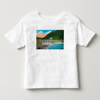 Camiseta De Bebé Presa de Bonneville en el río Columbia