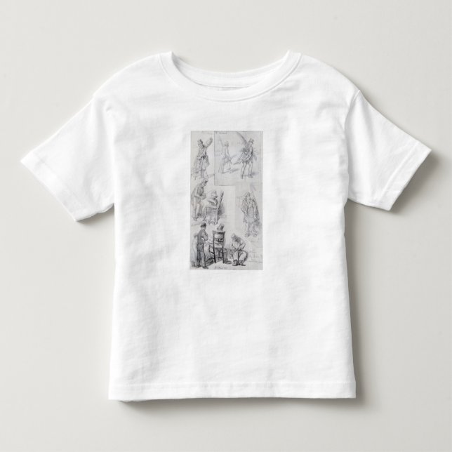 Camiseta De Bebé Presida a los componedores en las calles de (Anverso)