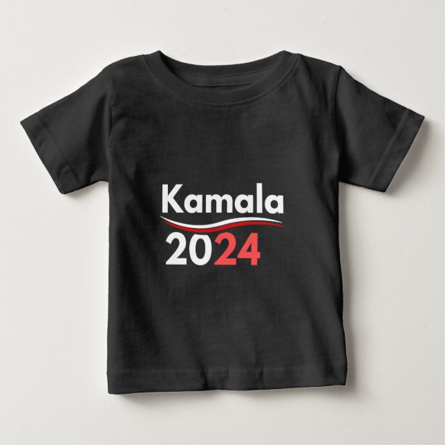Camiseta De Bebé president kamala harris, president harris (Anverso)