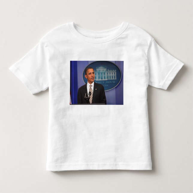Camiseta De Bebé Presidente Barack Obama hace una invitación (Anverso)