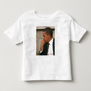 Camiseta De Bebé Presidente Barack Obama se reúne con el Presidente