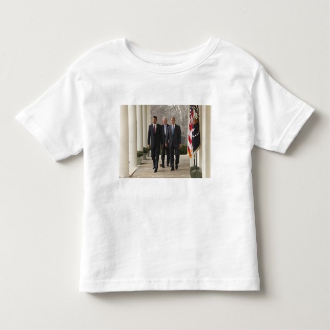 Camiseta De Bebé Presidente Barack Obama y presidentes anteriores (Anverso)