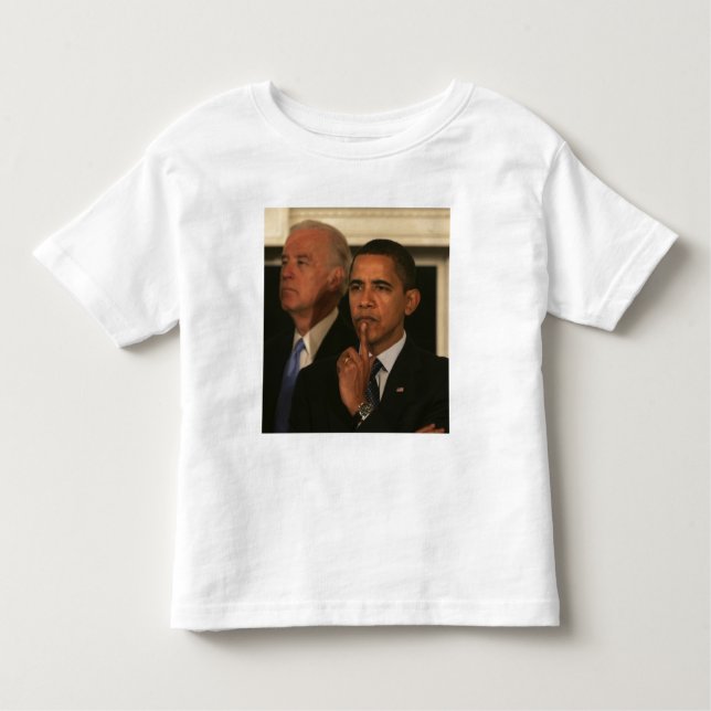 Camiseta De Bebé Presidente Barack Obama y vicepresidente (Anverso)
