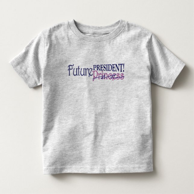 Camiseta De Bebé Presidente futuro (Anverso)