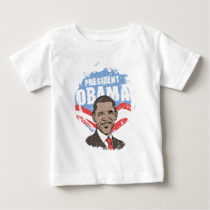 Camiseta De Bebé Presidente Obama Infant T-Shirt