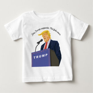 Camiseta De Bebé Presidente supercompetitivo de Personalizable Trum