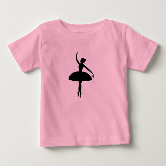 Camiseta De Bebé Pretty Ballerina shirt (Anverso)