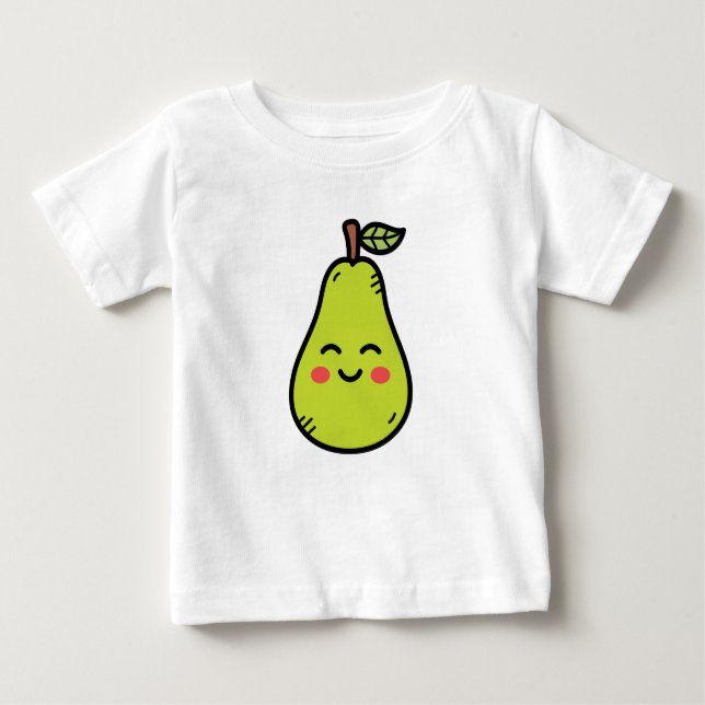 Camiseta De Bebé Pretty Pear (Anverso)