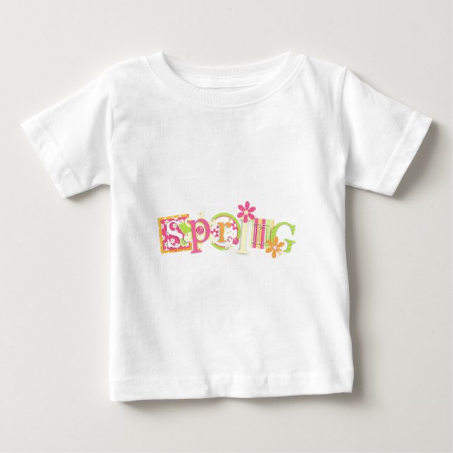 Camiseta De Bebé Primavera (Anverso)