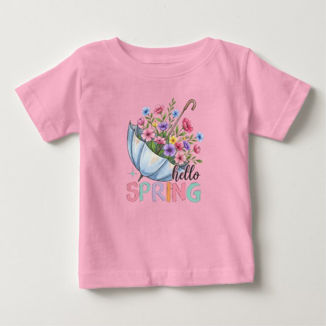 Camiseta De Bebé Primavera (Anverso)