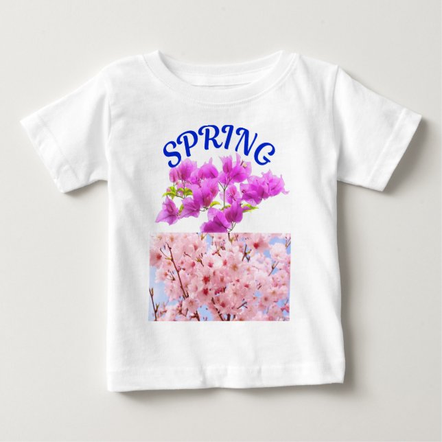 Camiseta De Bebé Primavera (Anverso)
