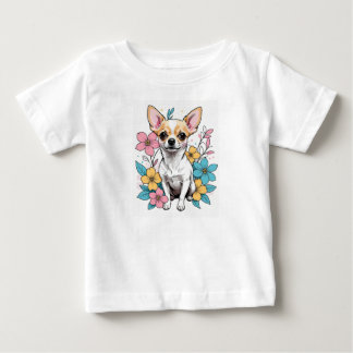Camiseta De Bebé Primavera Chihuahua