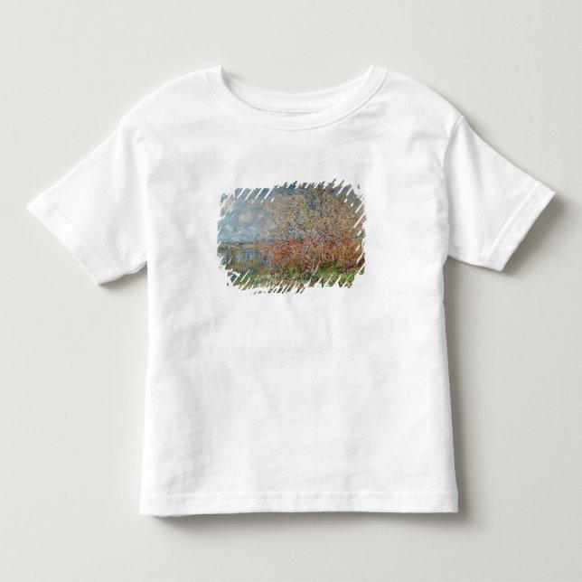 Camiseta De Bebé Primavera de Claude Monet el |, 1880-82 (Anverso)