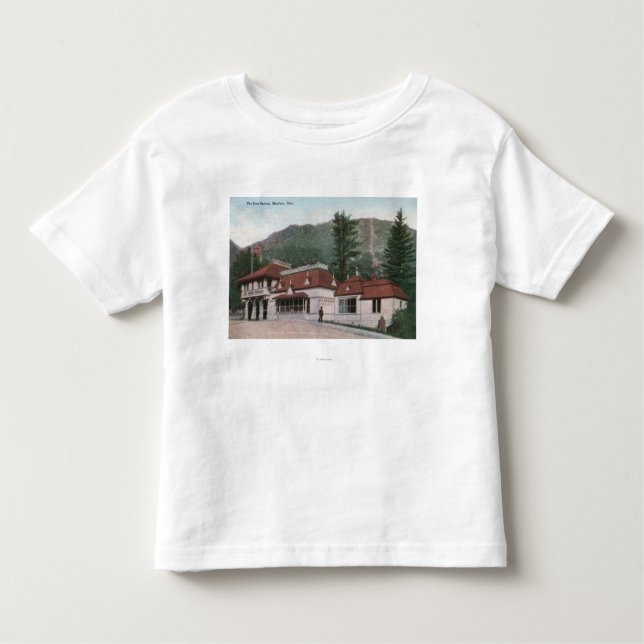 Camiseta De Bebé Primaveras de Manitou, CO (Anverso)