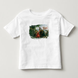 Camiseta De Bebé Primer aterrizaje de Cristóbal Colón adentro