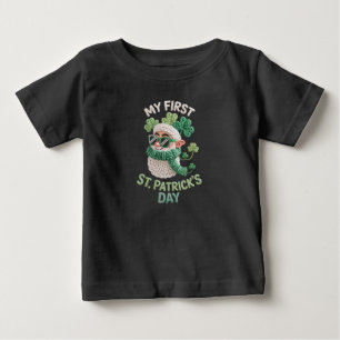Camiseta De Bebé Primer bebé irlandés del día de San Patricio
