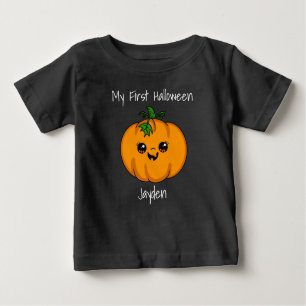 Camiseta De Bebé Primer bebé personalizado de Halloween
