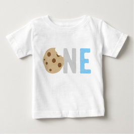 Camiseta De Bebé Primer cumpleaños de la leche y las cookies