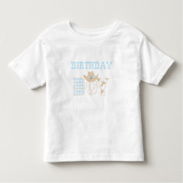 Camiseta De Bebé Primer cumpleaños de Rodeo UNO