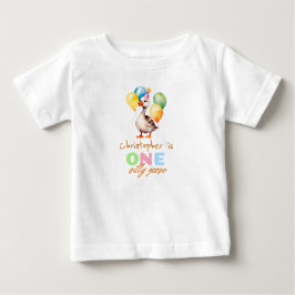 Camiseta De Bebé Primer cumpleaños de un género groso y tonto