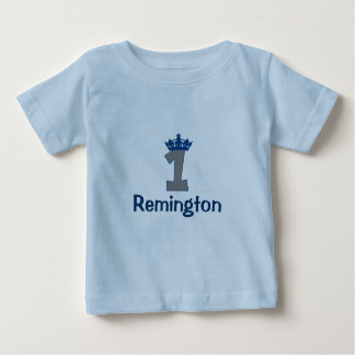 Camiseta De Bebé primer cumpleaños del pequeño príncipe